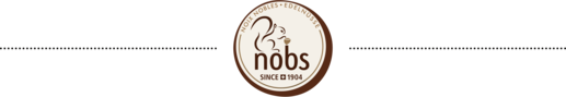 Nobs mit Linien
